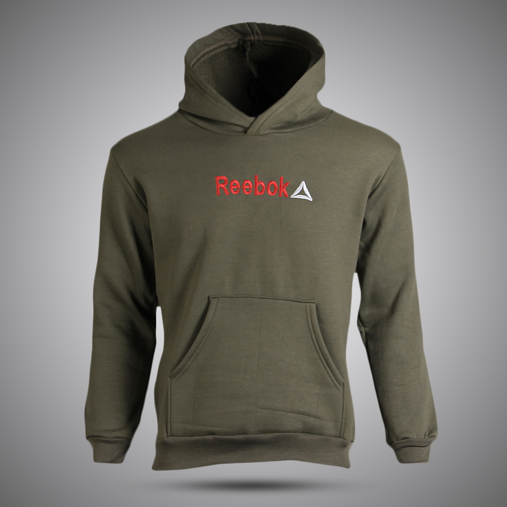 هودی مدل Reebok زیتونی